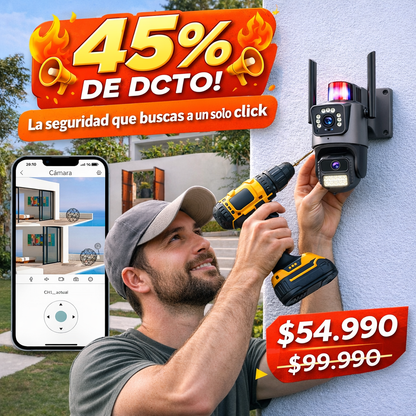 CAMARA DE SEGURIDAD PRO  360°