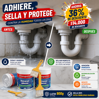 Sellador Impermeable 900cc Solución Total Filtraciones