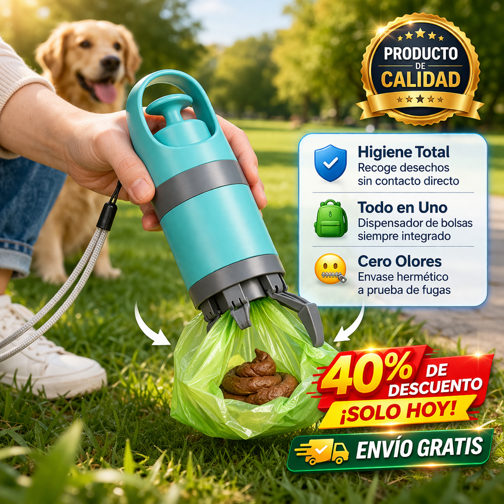 DOG CLAW PRO: RECOGE SIN TOCAR LA CACA