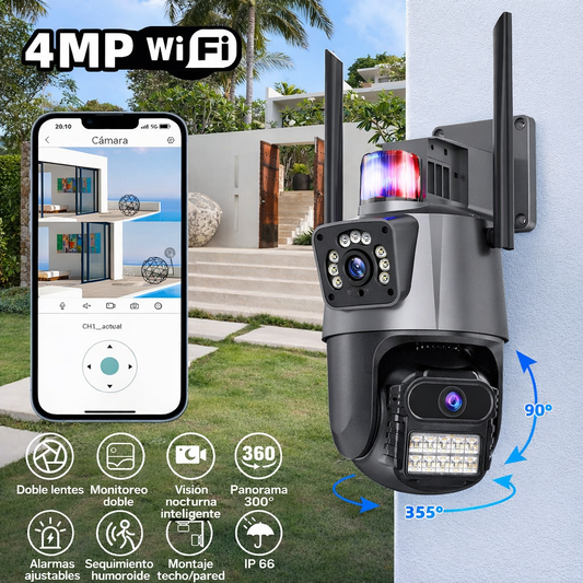 CAMARA DE SEGURIDAD PRO  360°