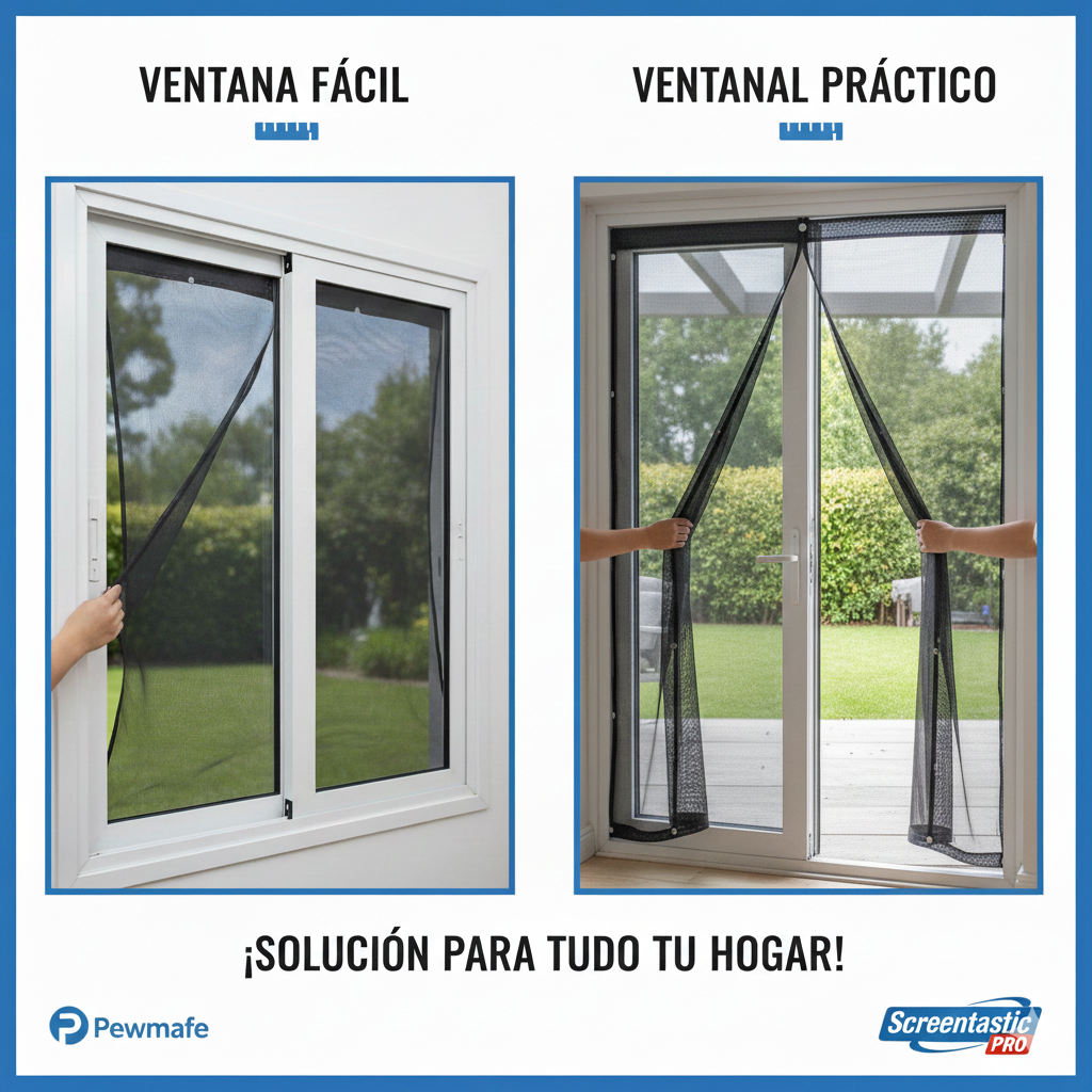 Malla Anti-Insectos Pro: Ajustable a cualquier ventana