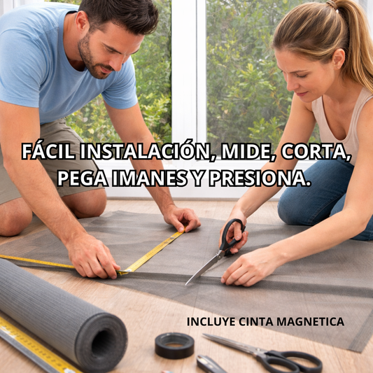 Malla Anti-Insectos Pro: Ajustable a cualquier ventana