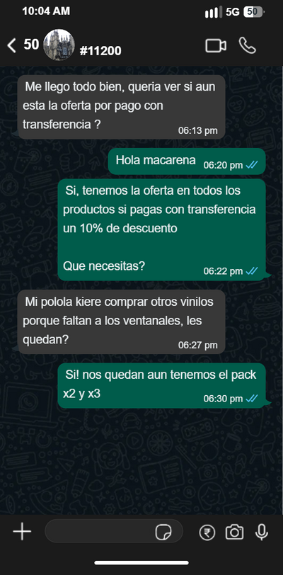 Reseña WhatsApp